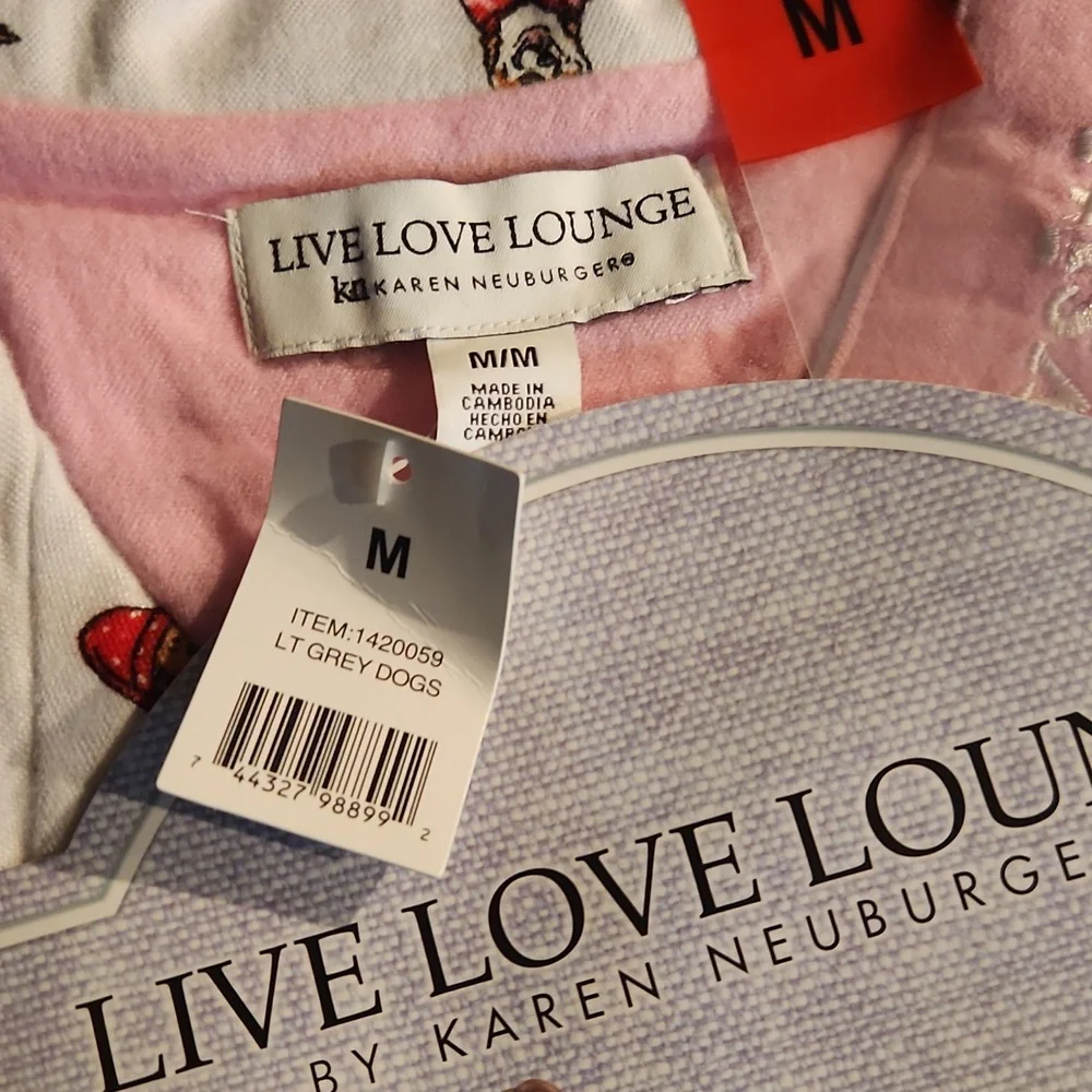 NWT Womens Flannel PJ Set Size M - Picture 3 of 3